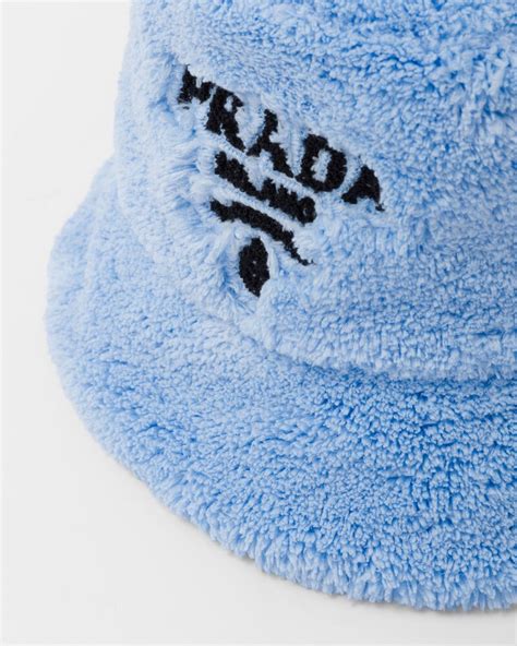 prada terrycloth bucket hat|More.